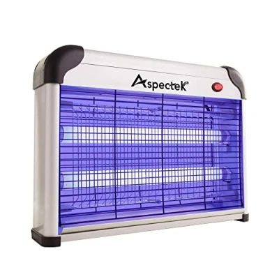 Imagen de Aspectek Lámpara Eléctrica Antimosquitos Solución Eficaz contra Mosquitos, Polillas, Moscas, Zancudos y Más Insectos Repelente de Mosquitos