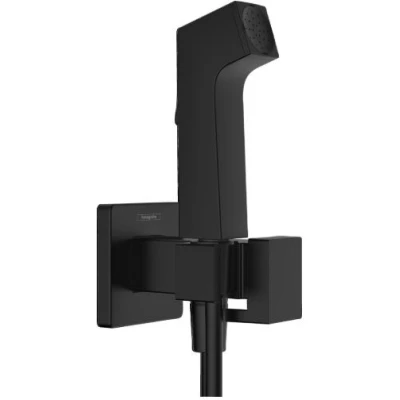 Imagen de hansgrohe 29233670 Teleducha de bidé, Negro Mate, eckig