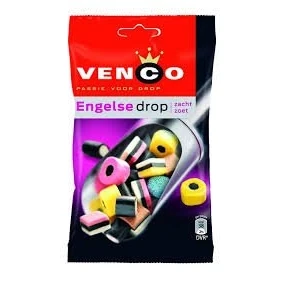 Imagen de Venco Regaliz inglesa (12 unidades de 100 gramos)