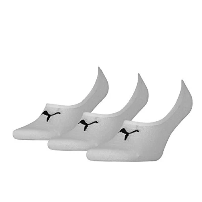 Imagen de Puma 3 PACK Calcetines tobilleros, Talla: 39 42, Weiß