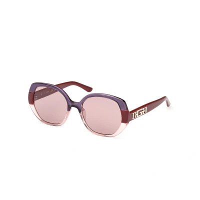 Imagen de Guess Mujer GU7911 71Y Gafas de sol Inyectado Burdeos Violeta Geométrico Normal