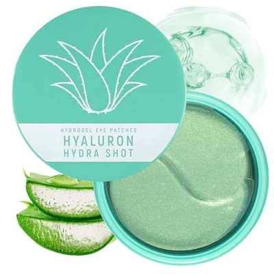 Imagen de Victoria Beauty Almohadillas para los ojos hialurónico con aloe vera 60 almochadillas
