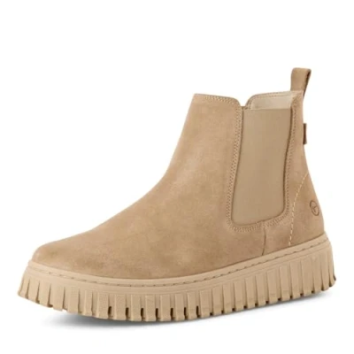 Imagen de Tamaris Mujer 1 25405 43, Botas Estilo Chelsea, Beige, 41 EU