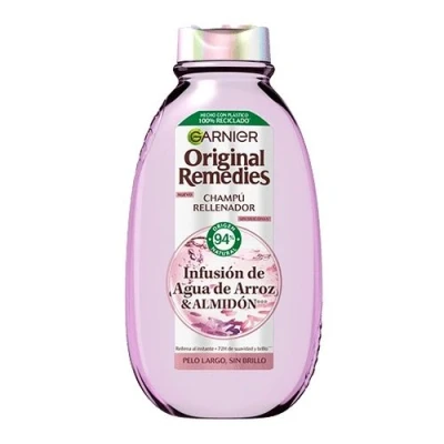 Imagen de Mejor Dto! Original Remedies Infusión de Agua Arroz 400 ml Champú Rellenador