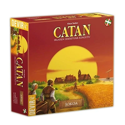 Imagen de Devir Catan, juego de mesa (BGCATEUSK) Idioma euskera