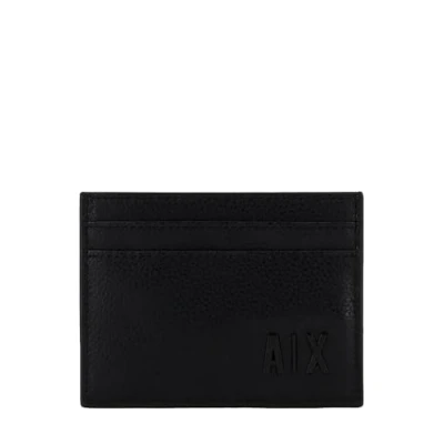 Imagen de Armani Exchange Funda para tarjeta de visita, Talla: One Size, Black