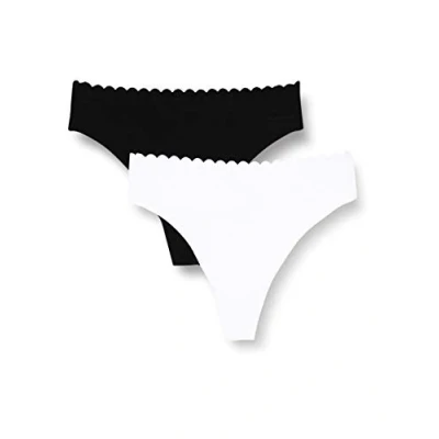 Imagen de Dim Tanga Cotton Body Touch Invisible Mujer x2 Multicolor 36/38