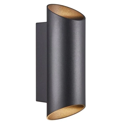 Imagen de Nordlux 2218231003 Nico Doppio Faretto IP54, Nero, Rotondo