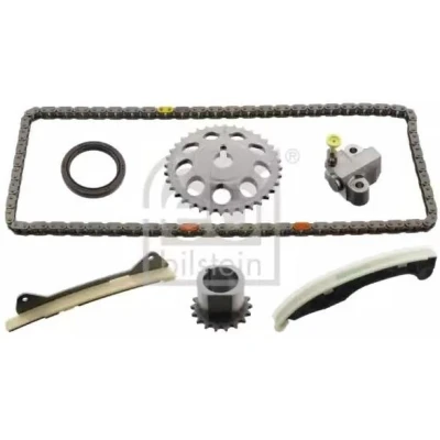 Imagen de FEBI BILSTEIN 101160 Juego de cadena distribución Símplex, cerrada TOYOTA: Yaris II Hatchback, III CITROËN: C1 I