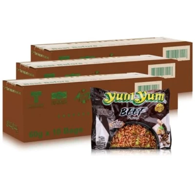 Imagen de Sopa de fideos con carne res YUM 30x60g Tailandia