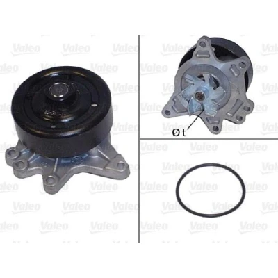 Imagen de VALEO 506844 Bomba de agua con polea juntas sin tapa TOYOTA: Corolla IX Hatchback, Auris Verso
