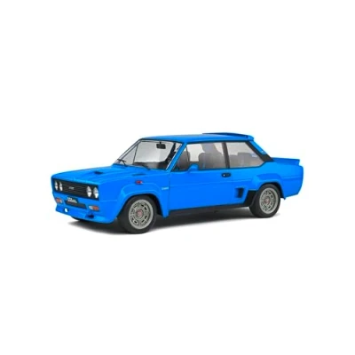 Imagen de Solido 1:18 FIAT 131 Abarth Blue 1980 Coche en Miniatura de colección, Color Azul (1806004)