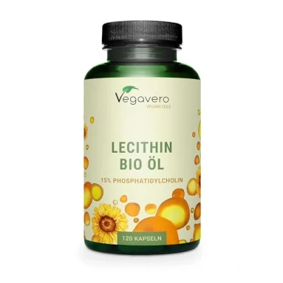 Imagen de Lecitina de Girasol 1800 mg Sunflower Lecithin Circulación Vegano &amp; Sin Aditivos Probado en Laboratorio Vegavero®
