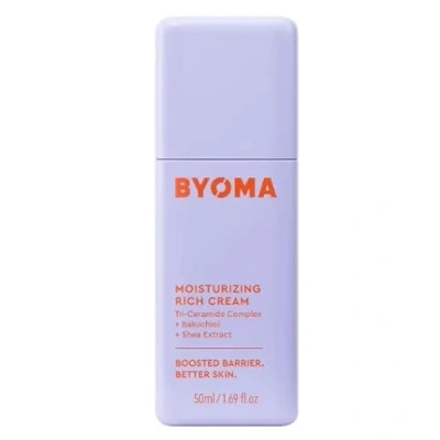 Imagen de BYOMA ORIGINAL MOISTURIZING RICH CREAM Crema hidratante Enriquecida Tratamiento facial 50 ml VEGANO by BELLA