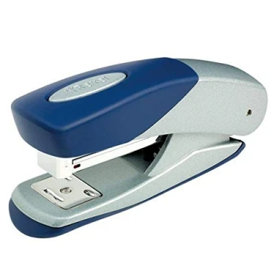 Imagen de REXEL 2100951 Grapadora para hogar y oficina modelo MATADOR color plata/azul