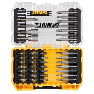 Imagen de DEWALT DT70705 QZ Juego de Atornillado 40 Piezas Tx, Incluye llaves tuercas + Guía, Estuche Pequeño Toughcase permite apilar