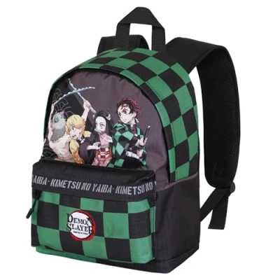 Imagen de Demon Slayer Akushon Mochila HS Fan Pequeña, Multicolor, 25 x 35 cm, Capacidad 12 L