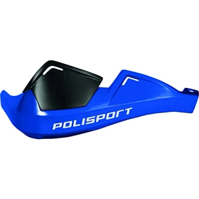 Imagen de POLISPORT 8305100028 Paramanos EVOLUTION INTEGRAL 2 puntos de fijación MX Style fabricado en plástico con kit montaje incluido compatible todos los modelos motocross/enduro color azul