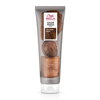 Imagen de Wella Professionals color Fresh Mask Mascarilla de Coloración temporal Revive el del cabello Hidratante Tono Chocolate Touch 150ml
