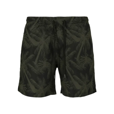 Imagen de Urban Classics Pattern Bañador, Hombre, Talla: 4XL, Palm/olive