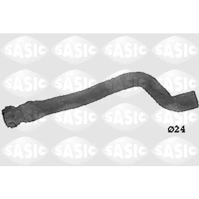 Imagen de SASIC SWH4207 Manguitos de Radiador centro izquierda RENAULT: Kangoo I, CLIO 2, I Express