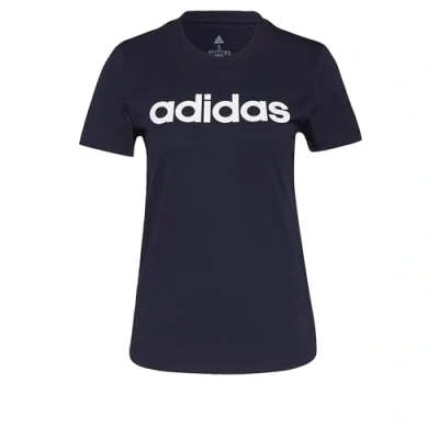 Imagen de adidas Sportswear W LIN T Camiseta estampada, Mujer, Talla: Small, Legend ink/white