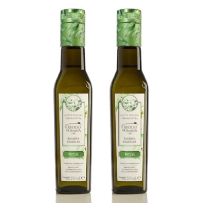 Imagen de CASTILLO de CANENA Aceite Oliva Virgen Extra Reserva Familiar Picual Pack 2 botellas 250 ml