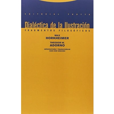 Imagen de Dialectica De La Ilustración: Fragmentos filosóficos (ESTRUCTURAS Y PROCESOS FILOSOFIA)