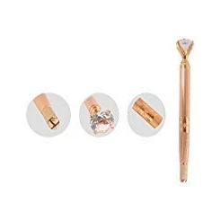 Imagen de Xiaoyu gran diamante pluma microblading permanente ceja máquina del tatuaje manual de la oro rosa