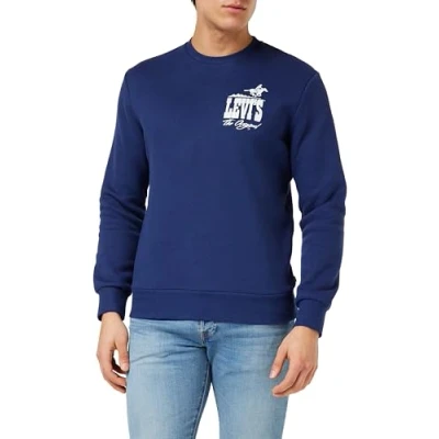 Imagen de Levi&#039;s Standard Graphic Crew, Hombre, Western Htg Logo Naval Academy, XS
