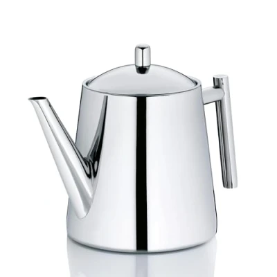 Imagen de kela 11356 Tetera con colador, Acero inoxidable, 1,7 L, Ancona