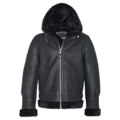 Imagen de Schott NYC LC1259H Chaqueta, Black, M para Hombre