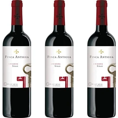 Imagen de Finca Antigua Syrah Crianza Vino Tinto 3 botellas x 750ml total: 2250 ml