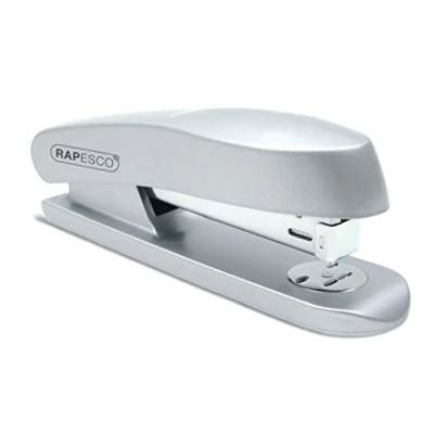 Imagen de Rapesco RES260C1 Skippa Grapadora de Carga Completa, Capacidad 20 Hojas, Usa Grapas 26/6 y 24/6 mm, Gris