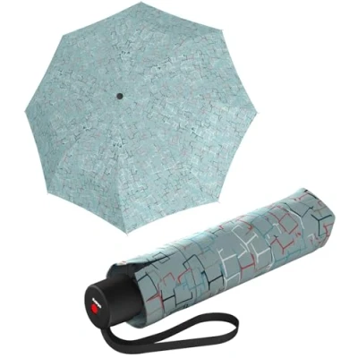 Imagen de Knirps Paraguas A.050 medium manual (cubes ice)