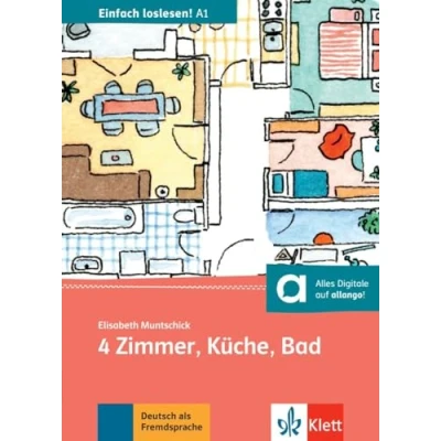 Imagen de 4 ZIMMER, KUCHE, BAD, LIBRO: Wohnungssuche, Umug und Zusammenleben. Buch + Online Angebot (SIN COLECCION)