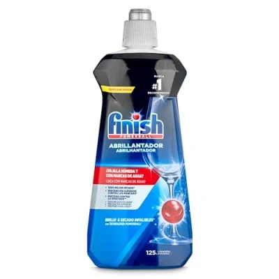 Imagen de Finish Abrillantador Lavavajillas, vajilla seca, brillante y sin marcas 500ml 125 lavados