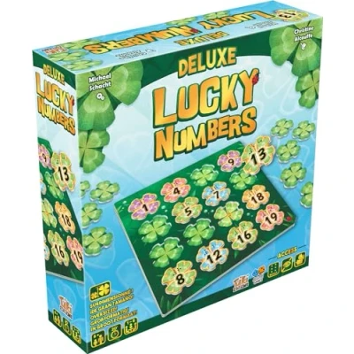 Imagen de Lucky Numbers Deluxe [Versión &amp; Access] Cuando Sudoku Cumple con la lotería Intergeneracional e Ideal para Toda Familia TIKI Editions
