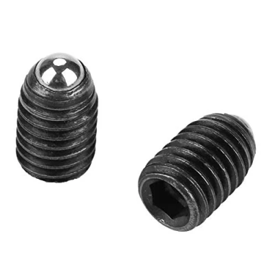 Imagen de 10 unids M8 Tornillo Rosca Hexagonal Sujetador de Resorte Bola Acero Inoxidable Carbono Juego Empuje Ajuste Suave Embolo(M8*20)