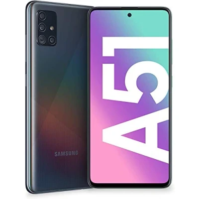 Imagen de 2019 SAMSUNG Galaxy A51 SIM Dual,128GB, Negro Desbloqueado (Reacondicionado)