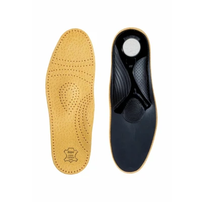 Imagen de Plantillas Ortopédicas de Cuero con Soporte para El Arco Pies Planos Y Fascitis Plantar, Hombres Mujeres, Relax Kaps, Todos Los Tamaños (45 EUR)