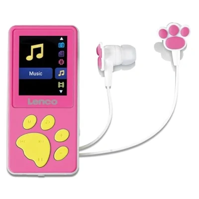 Imagen de Lenco Xemio 560 Reproductor MP4 (8 GB, Pantalla LCD), Color Rosa