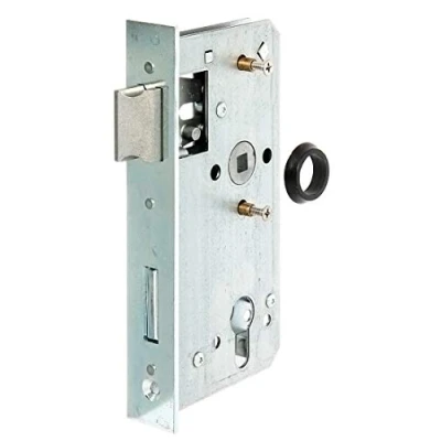 Imagen de Alberts 416102 cerradura de sustitución, Galvanizada, Para caja 30 mm, Entre eje 55 mm