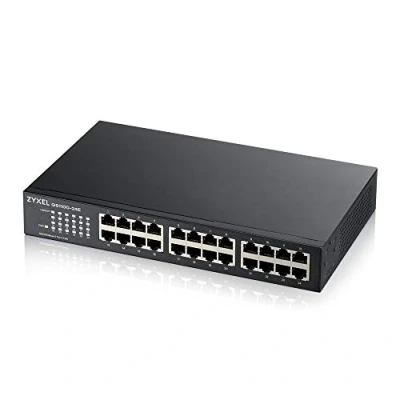 Imagen de Switch zyxel gs1100 24e eu0103f rj45 x 24 ethernet lan 10/100 mbps