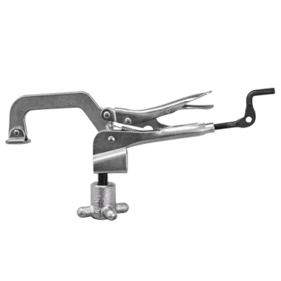 Imagen de abrazadera de prensa taladro con manivela, sujeción ajuste rápido, PTTD634, Strong hand Tools