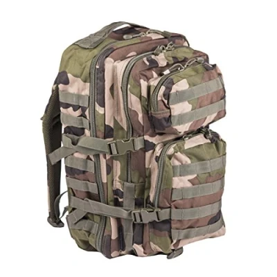 Imagen de Mochila Asalto estilo militar tipo LG camuflaje CCE o Woodland Francés de 36 Litros Miltec casual