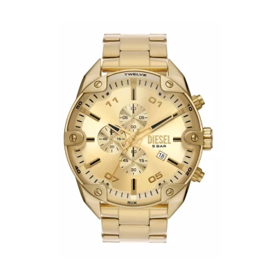 Imagen de Diesel Spiked Cronógrafo All goldcoloured, Hombre, Talla: One Size, gold coloured