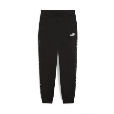 Imagen de Pantalones de chándal Essentials Animal Print Comfort talle alto para mujer