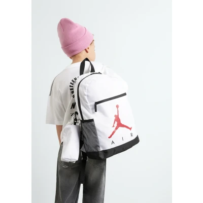 Imagen de Jordan AIR School Backpack WITH Pencil CASE Unisex SET Estuche escolar para niños, Talla: One Size, White