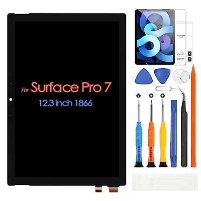 Imagen de ARSSLY para Microsoft Surface Pro 7 1866 Pantalla LCD Digitizer Táctil Reemplazo Asamblea con Herramientas